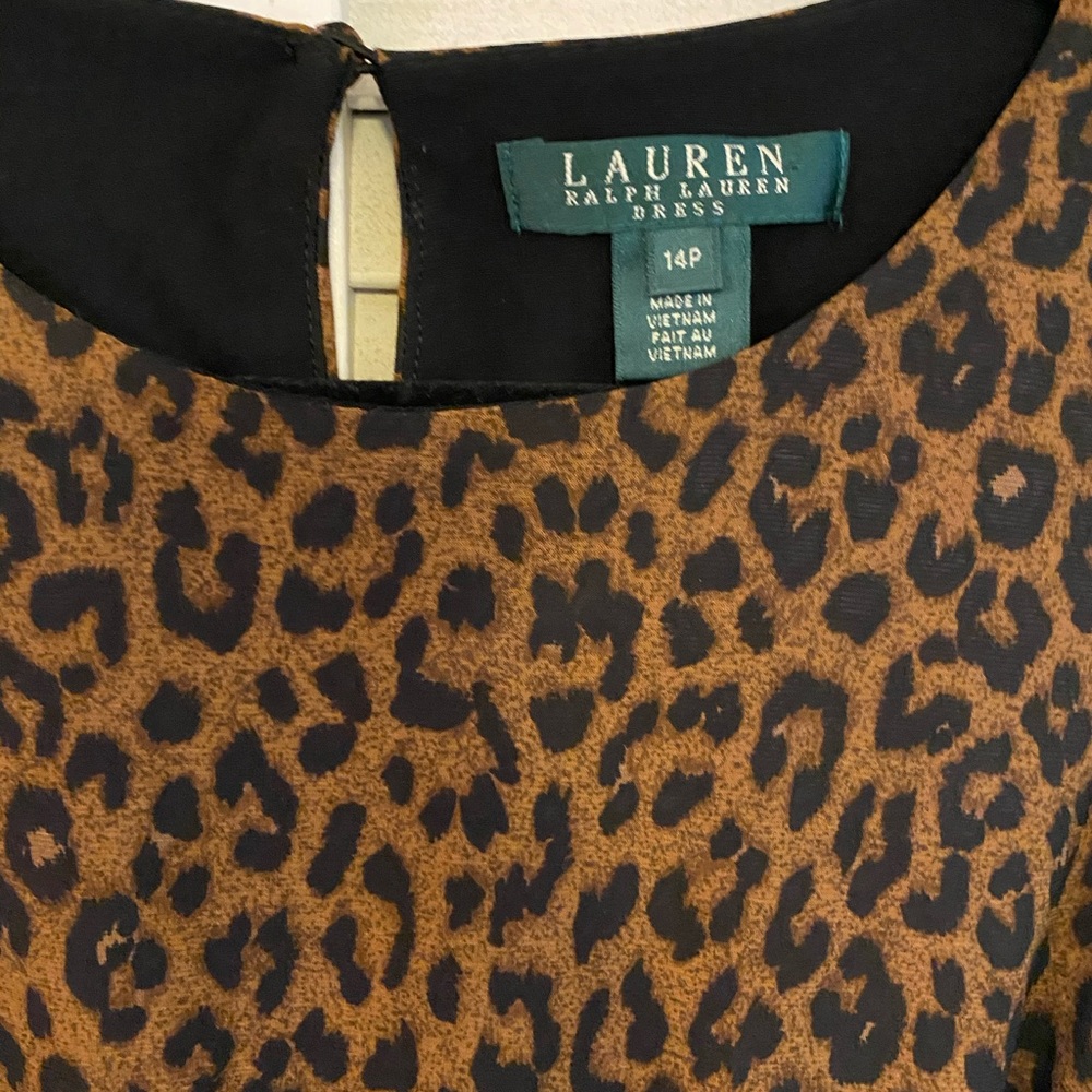 Ralph Lauren animal print dress